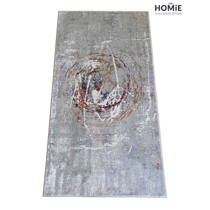 שטיח אבסטרקטי מודרני מערבולת צבעונית דגם קריסטינה 659A. 