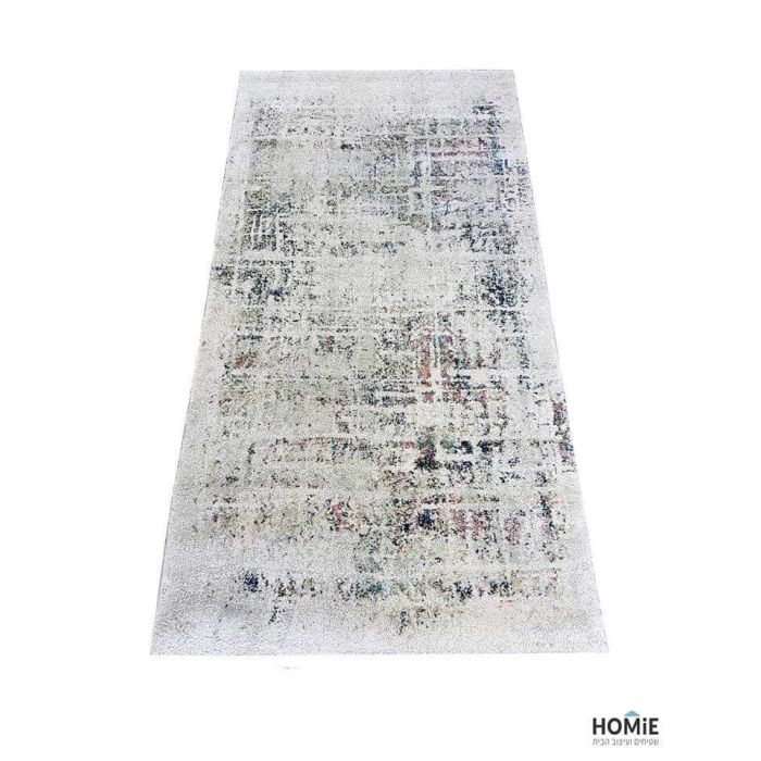 שטיח אבסטרקטי צבעוני יוקרתי לסלון, לחדר שינה, לחדר ילדים, למטבח ושאר חלל הבית דגם אלכסה 19A. 