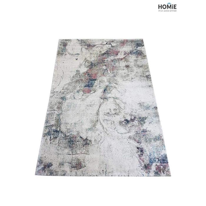 שטיח אבסטרקטי צבעוני יוקרתי לסלון, לחדר שינה, לחדר ילדים, למטבח ושאר חלל הבית דגם אלכסה 87B. 