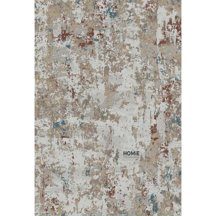 שטיח אבסטרקטי מודרני צבעוני דגם מיכאלה 67A. השטיח היוקרתי יתאים לסלון, חדר שינה וחדר ילדים.