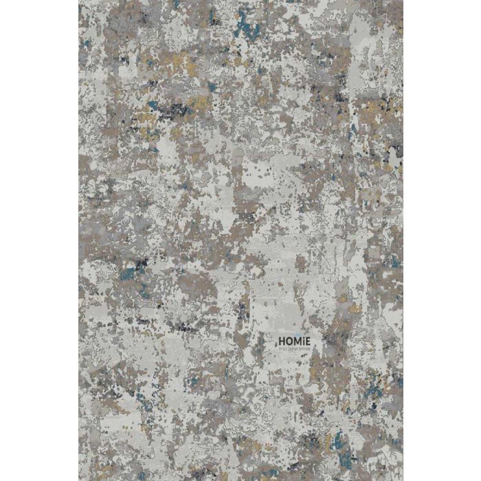 שטיח אבסטרקטי מודרני צבעוני דגם מיכאלה 67B. השטיח היוקרתי יתאים לסלון ושאר הבית.