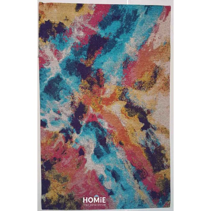 שטיח אבסטרקטי מולטי צבעוני מודרני יוקרתי דגם מרילנד 3401. יתאים בסלון, בחדר שינה, בחדר ילדים, באמבטיה, במטבח, במסדרון, בפינת אוכל, בחדר עבודה, במשרד, בגן ילדים ובבית הספר.