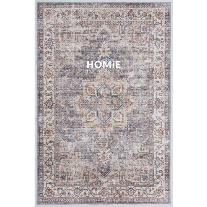 שטיח צבעוני קלאסי לסלון – דגם אנטוניו 01, נצפה בשלמותו