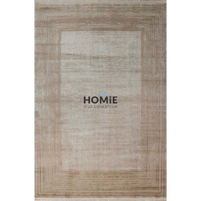 שטיח וינטג' גיאומטרי קלאסי מודרני מסגרת אבן דגם ביורן 02.