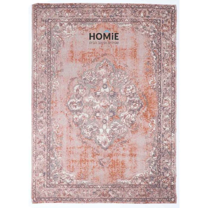 שטיח וינטג' כותנה מדליון משופשף דהוי פודרה דגם מונקו. שטיח השניל מתאים לסלון, חדר שינה, חדר ילדים, מסדרון, אמבטיה, חדר אורחים, חדר משחקים, מטבח, פינת אוכל, פינת ישיבה, חדר עבודה ומשרד. 