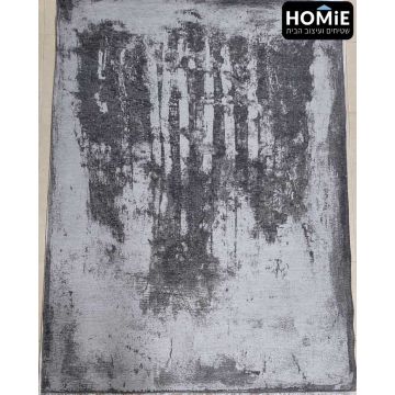 שטיח אבסטרקטי מודרני שניל דגם רוברטו 02 בצבעי אפור כהה ואפור בהיר. השטיח הנפלא והיוקרתי מגיע במבנה מופשט מדהים שנראה כמו יצירת אומנות. הוא ישתלב בצורה אופטימלית בסלון ושאר חלל הבית וגם במשרדים ואולמות אירועים.