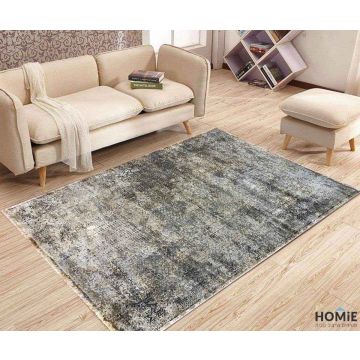 שטיח אבסטרקטי מודרני אפור כחול בז' דגם אמילי 02. השטיח היוקרתי מתאים לסלון, חדר שינה, חדר ילדים, מסדרון, חדר משחקים, חדר אורחים, פינת ישיבה, פינת אוכל, מטבח, חדר עבודה ומשרד. 