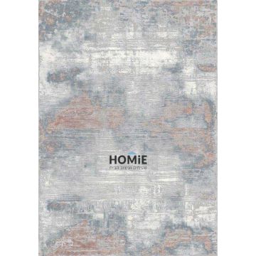 שטיח אבסטרקטי מודרני אפור ורוד דגם קמילה 22/56. השטיח היוקרתי העשוי היטסט-ויסקוזה ישתלב בסלון, חדר שינה, חדר ילדים, מסדרון, חדר אורחים, פינת ישיבה, פינת אוכל, מטבח, חדר עבודה ומשרד. 