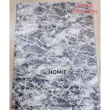 שטיח אבסטרקטי מודרני שיש אפור לבן דגם פלורנסיה 7730. השטיח היוקרתי מתאים לסלון, חדר שינה, חדר ילדים, חדר אורחים, חדר משחקים, פינת ישיבה, פינת אוכל, מטבח, מסדרון, חדר עבודה ומשרד. 