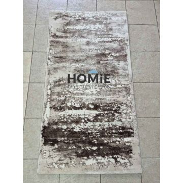 שטיח אבסטרקטי מודרני חום-בז' דגם אלכסנדרה 25/81 - תמונת שטיח במלואה.