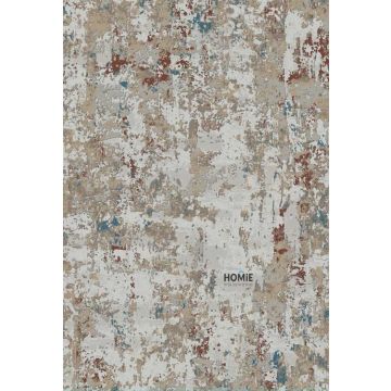 שטיח אבסטרקטי מודרני צבעוני דגם מיכאלה 67A. השטיח היוקרתי יתאים לסלון, חדר שינה וחדר ילדים.