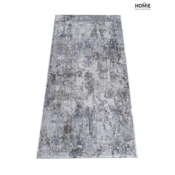 שטיח אבסטרקטי מודרני יוקרתי דגם קטרינה 65A בצבע אפור, בז' וכתום לסלון, לחדר שינה, לחדר ילדים, למסדרון, למטבח, לפינת אוכל, לחדר עבודה ולמשרד.