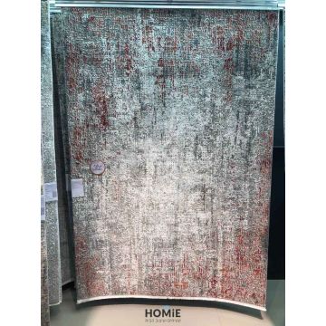 שטיח אבסטרקטי מודרני יוקרתי דגם פרננדה 787 בצבע אפור בורדו. השטיח יתאים לסלון, לחדר שינה, לחדר ילדים, לפינת משחקים, לאמבטיה, למסדרון, למטבח, לפינת אוכל, לחדר עבודה ולמשרד, לגן ילדים ולבית הספר. 