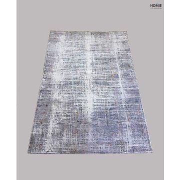 שטיח אבסטרקטי אפור כתום דגם סיישל 30/21