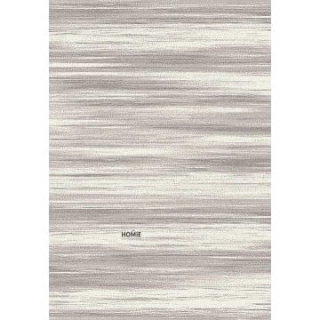 שטיח אבסטרקטי מודרני פסים איכותי לסלון, לחדר שינה, לחדר ילדים, למטבח ושאר חלל הבית בצבע אפור בהיר ואפור כהה דגם עמנואל 27/573. 