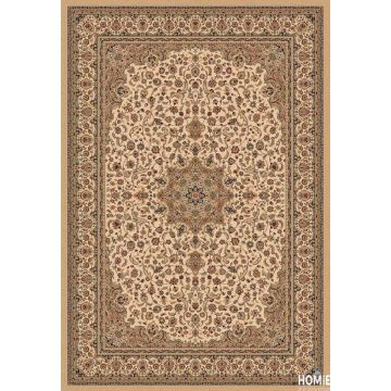 שטיח קלאסי מדליון יוקרתי ומהודר דגם בסטיליה 15/165 בצבע בז'.