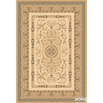 שטיח קלאסי בז' מדליון דגם פומפיי 70/84