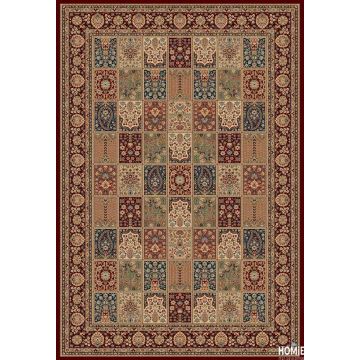 שטיח קלאסי צבעוני פרחוני יצירת אומנות דגם בסטיליה 02/10. 