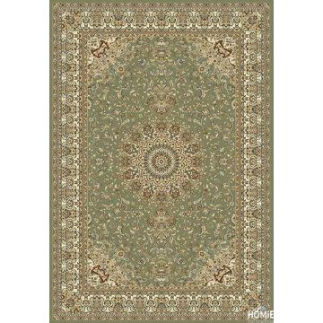 שטיח קלאסי ירוק מדליון דגם בסטיליה 85/140