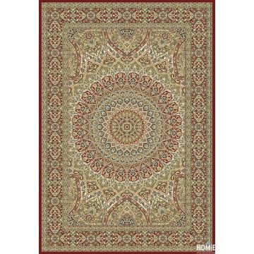 שטיח קלאסי אדום מדליון דגם פומפיי 54/14