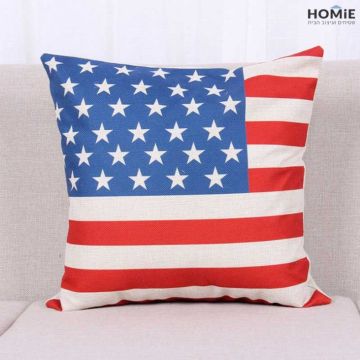 כרית נוי לסלון דגל ארצות הברית