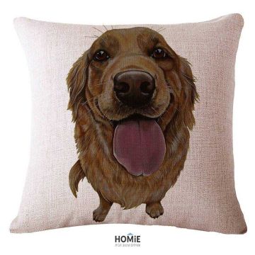 כרית נוי לסלון כלב גולדן רטריבר 2