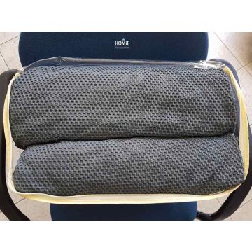 כיסוי סלון אלסטי אפור כוורת עדינה 1+2+3 יוקרתי המתאים עצמו כמו כפפה לצורה וגודל הסלון.