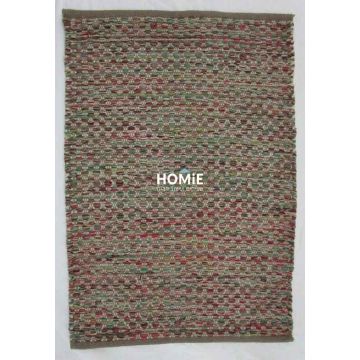 שטיח כותנה גיאומטרי מעויינים קילים שבטי (אתני) עבודת יד דגם ג'איפור 674 בצבע אדום ירוק. השטיח המודרני הכפרי יתאים לסלון, לחדר שינה, לחדר ילדים, לפינת משחקים, למסדרון, לאמבטיה, למטבח, לפינת אוכל, לחדר עבודה, למשרד, לבית הספר וגן ילדים. 