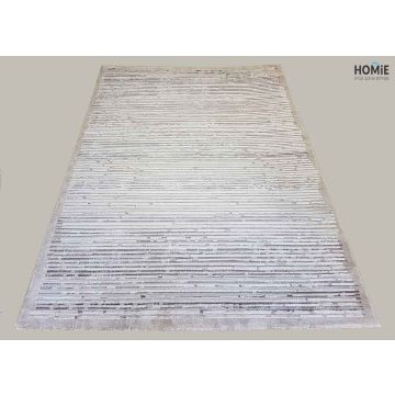 שטיח גיאומטרי פסים חום בז' דגם ג'סיקה 16/80