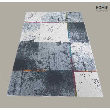 שטיח גיאומטרי מרובעים צבעוני דגם וגאס 11/59