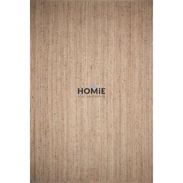 שטיח חבל טבעי עבודת יד דגם מומבסה 01 נראה בשלמותו - צורת מלבן