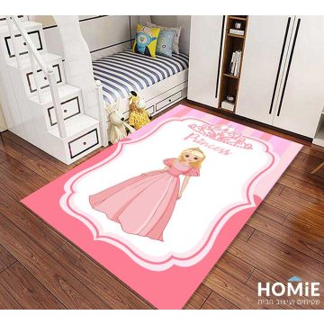 שטיח לחדר ילדים/תינוקות דגם נסיכה ורודה. השטיח מתאים גם לבתי ספר וגני ילדים. 