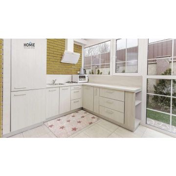 שטיח ויניל איכותי פי וי סי (PVC) לינולאום בהדפסה איכותית דגם כוכבים ורוד.