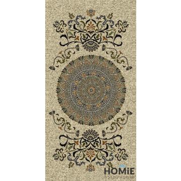 שטיח גומי למטבח רטרו אתני מנדלה צבעוני דגם מדריד 63. השטיח יתאים גם לאמבטיה.