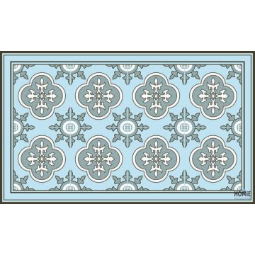 שטיח למטבח פי וי סי (PVC) תכלת דגם מון בלאן