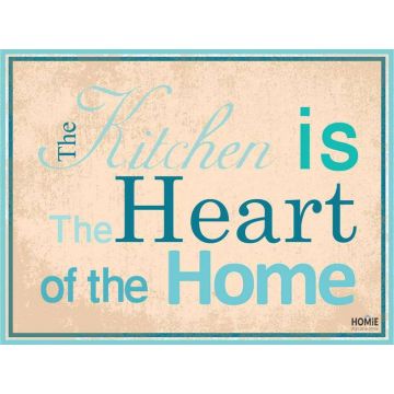 שטיח למטבח פי וי סי (PVC) טורקיז הלב של הבית