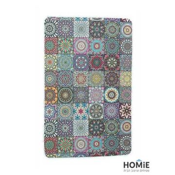 שטיח גומי למטבח וינטג' אקלקטי מנדלות צבעוני דגם ליה 01. השטיח היוקרתי מתאים גם לשאר חלל הבית (אמבטיה, מסדרון, חדר שינה, חדר ילדים ועוד) ויכניס לשם המון סטייל, נוכחות ומיוחדות. 