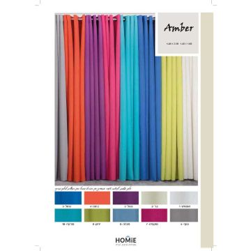 וילון האפלה החשכה הצללה אטום מודרני יוקרתי דגם אמבר לסלון, לחדר שינה, לחדר ילדים, למטבח, לפינת אוכל, לחדר עבודה ולמשרד. 