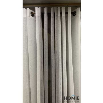 וילון דמוי פשתן חצי אטום כפרי לסלון ושאר חלל הבית דגם סביליה. הוילון היוקרתי יתאים לכל חלל הבית וגם למשרדים ואולמות אירועים. 