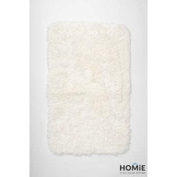 שטיח אמבטיה שאגי מודרני שמנת דגם קיילי 01. השטיח היוקרתי מגיע עם סיבים ארוכים ונעימים מאוד למגע ברמת גימור גבוהה ביותר. יתרונו הגדול: רב גוניות, לכן יתאים לכל הסגנונות, העיצובים והחללים. 