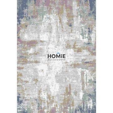 שטיח אבסטרקטי מודרני צבעוני דגם סיציליה 712. שטיח לסלון ושאר חלל הבית.