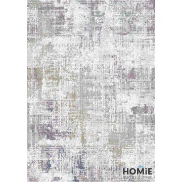 שטיח אבסטרקטי צבעוני מלבן דגם סיציליה 713 מודרני - תצוגה מלאה