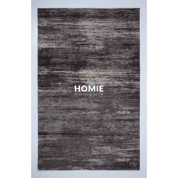 שטיח מודרני אבסטרקטי אפור כהה דגם מלבורן 03 השטיח העדין והנעים לעין יתאים לסלון ושאר חללי הבית. 