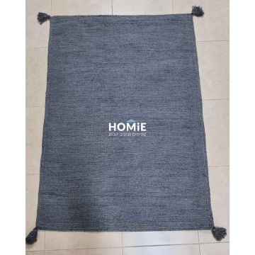 שטיח קילים כותנה עבודת יד אפור חלק דגם ג'איפור 683. השטיח הכפרי מודרני יתאים לסלון, לחדר שינה, לחדר ילדים, למסדרון, לאמבטיה, לחדר/פינת משחקים, לחדר אורחים, לפינת אוכל, למטבח, לחדר עבודה, למשרד, לבית ספר וגן ילדים. 