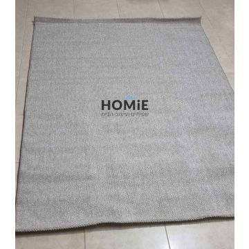 שטיח כפרי מודרני חלק לולאות בז' מוזהב דגם שוודיה 12. יתאים לסלון ושאר חללי הבית.