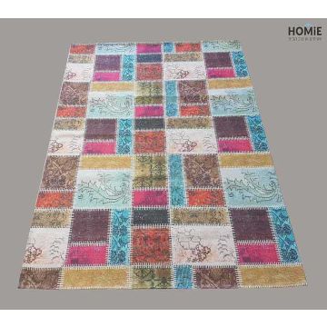 שטיח טלאים צבעוני דגם סטפני 3031