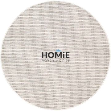 שטיח עגול מודרני כפרי דגם אוקספורד 02-1 לסלון.

