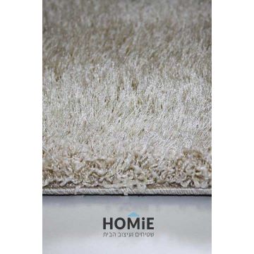 שטיח שאגי משי מודרני יוקרת בצבע שמנת דגם נרניה 272. השטיח יתאים לסלון, לחדר שינה, לחדר ילדים, לאמבטיה, למסדרון, למטבח, לפינת אוכל, לחדר עבודה, למשרד, לגן ילדים וגם לבית הספר. 