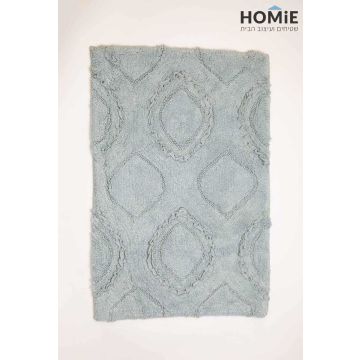 שטיח אמבטיה עבה וינטג' מדליונים כותנה כחול מרין דגם דיאנה. השטיח היוקרתי בסגנון הכפרי עשוי 100% כותנה ויתאים גם לחדר שינה, חדר ילדים ותינוקות, פינת ישיבה, מטבח, חדר עבודה, משרד, בית ספר, גן ילדים ואולם אירועים. 