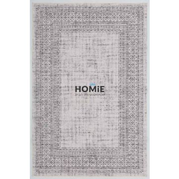 שטיח וינטג' מודרני קלאסי משופשף מסגרת חלק דגם אנטוניו 03 לסלון ושאר חלל הבית. 